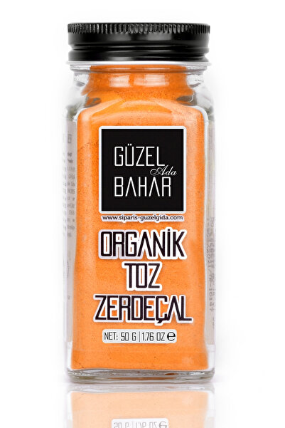 Güzel Ada Gıda Organik Toz Zerdeçal 50 gr