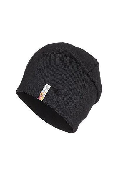 Fonem Unisex Cotton Vicks Beanie Fo 2408 Black