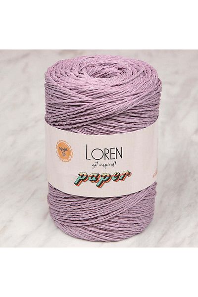 Loren Lilac Paper String - Papier Rh20