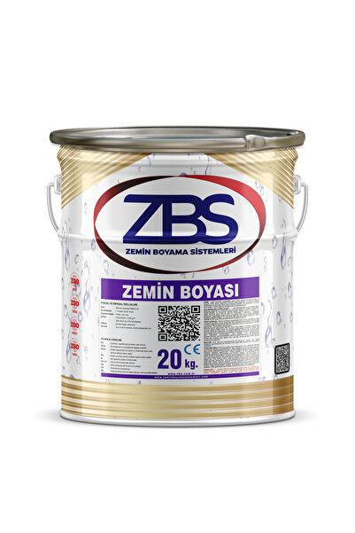 Zbs ZEMİN BOYASI 20 KG YEŞİL RAL-6024