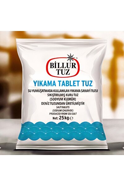 Billur Tuz Tablet Tuz 25 Kg. -
