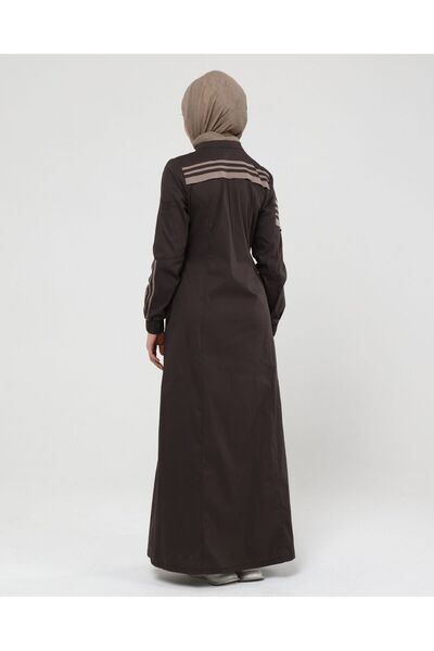 Miyasem Model NO:217 - Striped Comfortable Cut Top Coat