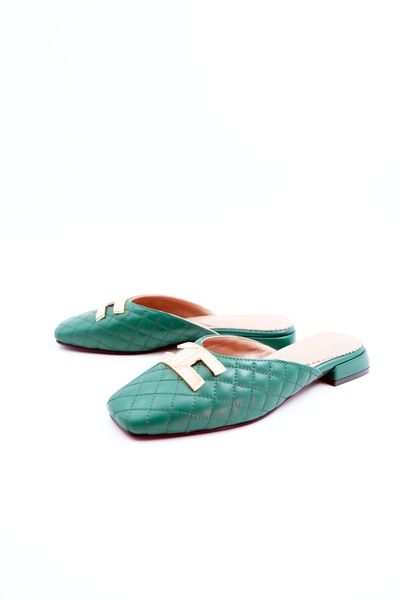 Tenau Γυναικείες παντόφλες από γνήσιο δέρμα