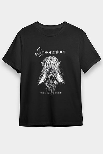tf tişörtfabrikası Μπλουζάκι Insomnium Black Unisex