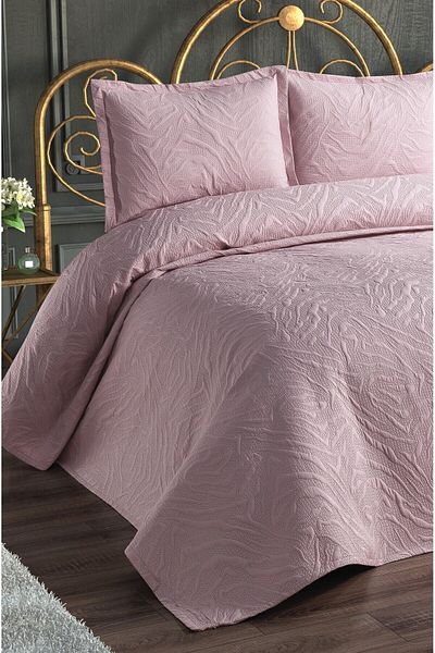 coverbox Ultrasonic Quilted Double Bed Set - Cover and Pillowcases