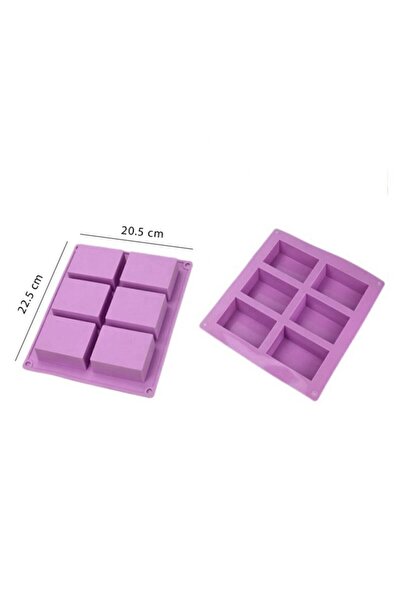 Can Star Sabun Kalıbı 1 Adet Fiyatı (DİKDÖRTGEN SİLİKON 6'LI)