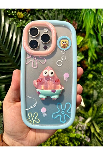 NFTECH حافظة حماية لطيفة متوافقة مع هاتف IPHONE 15 PRO مع ممتص للصدمات