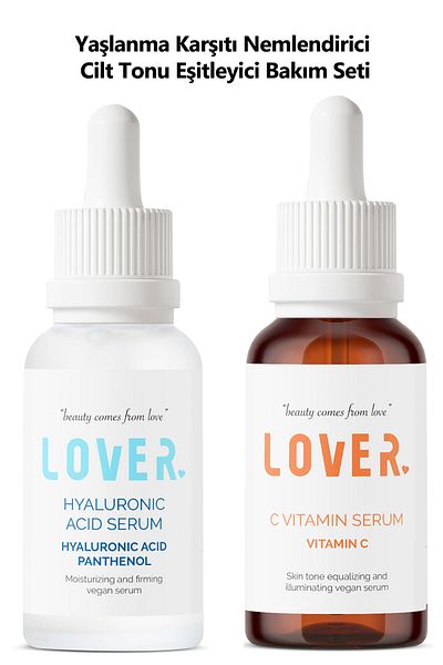 LOVER Moisturizing and Tone Equalizing Anti-aging Care Set