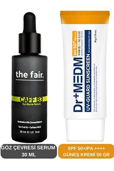 the fair. Caff-b3 Göz Çevresi Serumu 30 ml Ve Dermal Güneş Kremi 50 Gr. Set