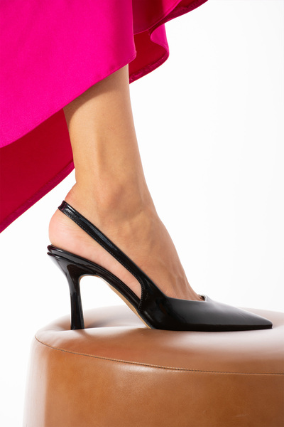 Güllü Shoes Kadın Topuklu Ayakkabı Stiletto Kolay Giyilebilir Bantlı Rahat Şık ve Modern - 8,5 cm