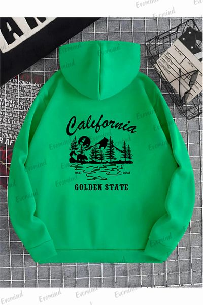 Evomind California Printed Unisex Kids and Adults Sweatshirt