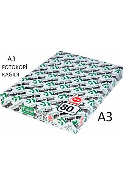 Copier bond 80 Gram A3 Copy Paper - 500 Sheets