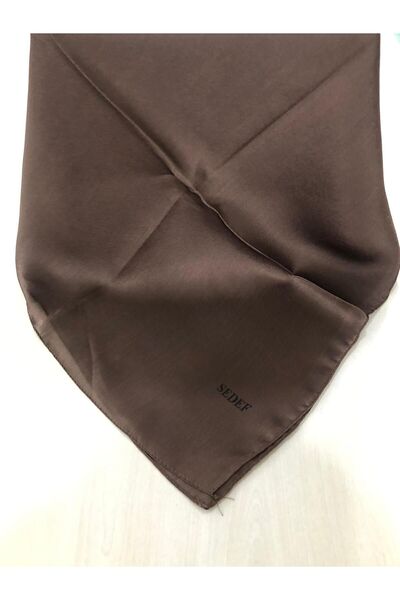 Sedef وشاح فستان السهرة، وشاح جانجان، بني غامق، 100×100
