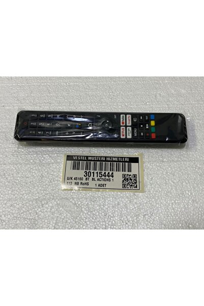 Vestel ORİJİNAL SES KOMUTLU ANDROİD TV KUMANDASI