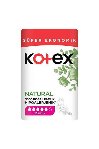 Kotex Natural Ultra Super Economic Package Long 16 Pieces X 6 Pieces
