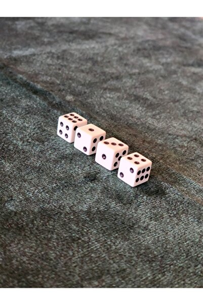 ESER Backgammon Dice Small Size 1St Quality 2 Pairs 4 Pieces