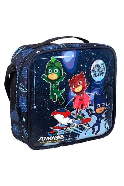 Me Çanta Boy's Navy Blue Pj Mask Space Crew Lunchbox