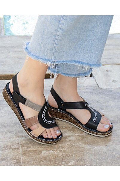 CONSUELO Ortopedik Deri Sandalet