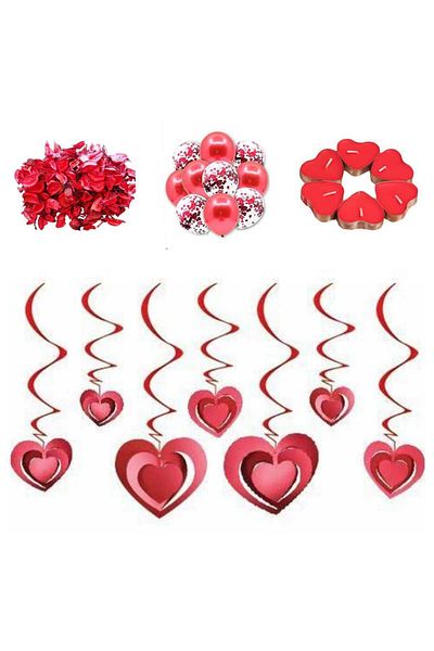 Mini Parti MINI PARTY STORE I LOVE YOU PARTY SET