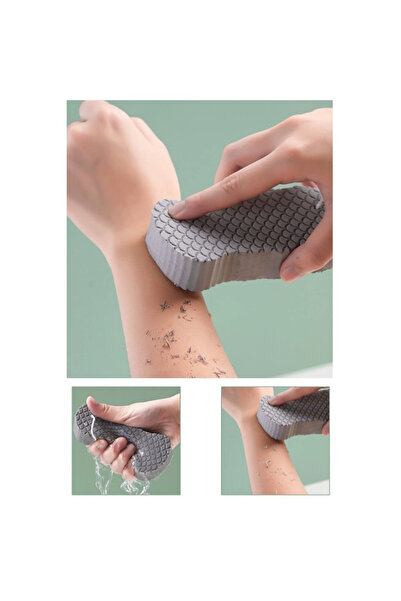 Tahtakale Dünyası فرشاة إسفنجية للبشرة الميتة لتنظيف الحمام - أداة إسفنجية لل...