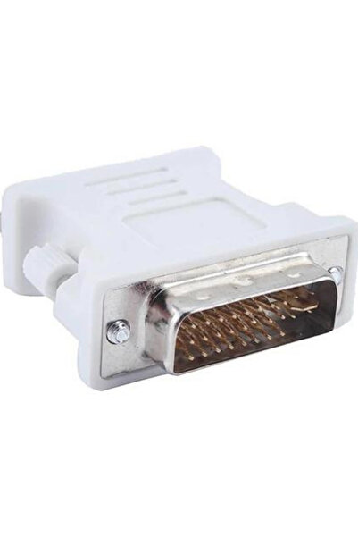 Unichrome DVI 24+5 Erkek To VGA Dişi Çevirici Dönüştürücü - DVI VGA Adaptör