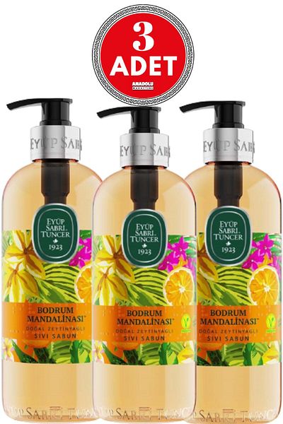 Eyüp Sabri Tuncer Bodrum Tangerine Liquid Soap 500 ml
