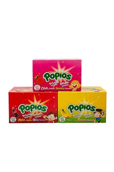 Hleks Popios Exploding Candy - Pack of 3 Boxes