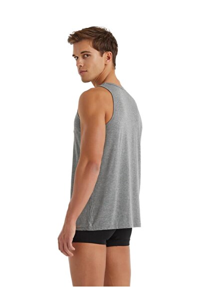 Blackspade Men's Gray Silver Tank Top - C5t0n3o9
