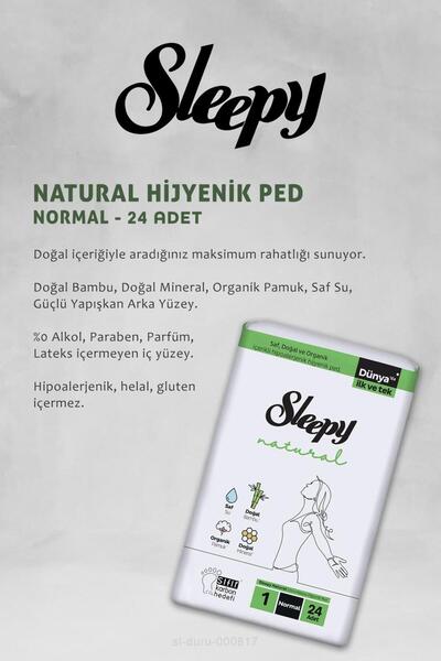 Sleepy 11 AL 10 ÖDE Sleepy Natural Ultra Normal Hijyenik Ped 24 Adet ve 40'lı Günlük Ped