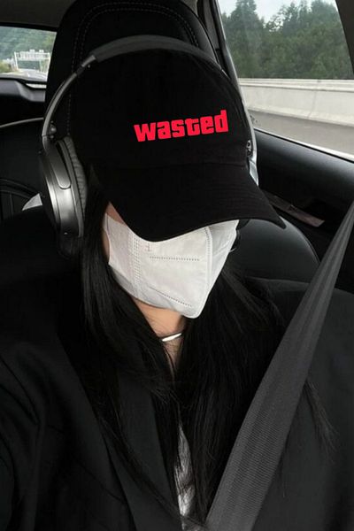 GOSSİP TEAM Μαύρο καπέλο Gossip Team - Wasted Model