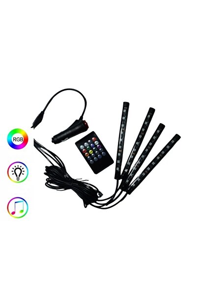 goldixpir Ayak Altı Led Sese Duyarlı Kumandalı
