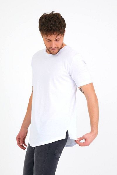 İLKCET MODA Μπλουζάκι Unisex Dirty Collar Oversize