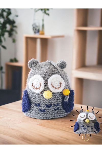 PERFECT Hidden Keychain with Cute Owl Figure