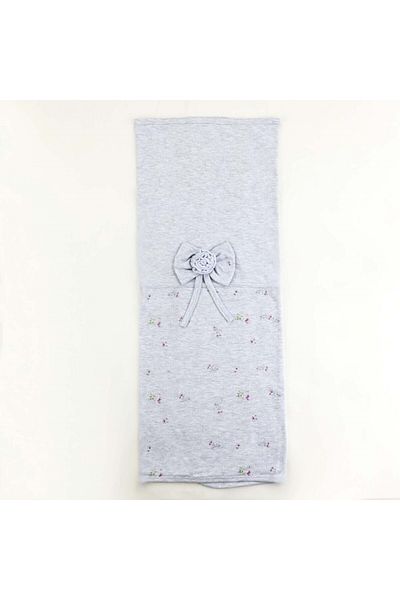 Sebi Bebe 80x85 Cm Floral Bow Blanket - 1114