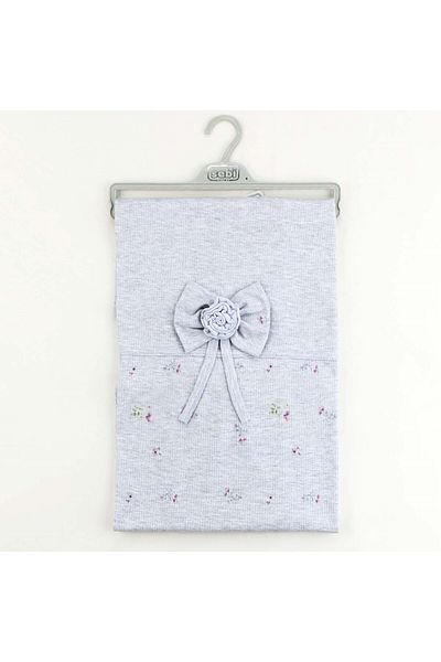 Sebi Bebe 80x85 Cm Floral Bow Blanket - 1114