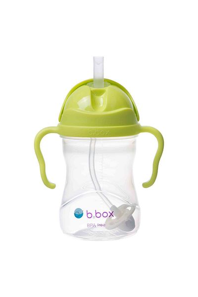 Bbox Light Green Sippy Cup with Straw - 240 Ml, 6 Months, 1 Piece