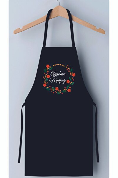yeşil baskı merkezi Custom Printed Named Kitchen Apron