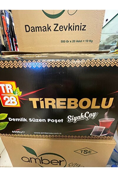 AMBER ÇAY Eynesil Amber Demlik Poşet Çay