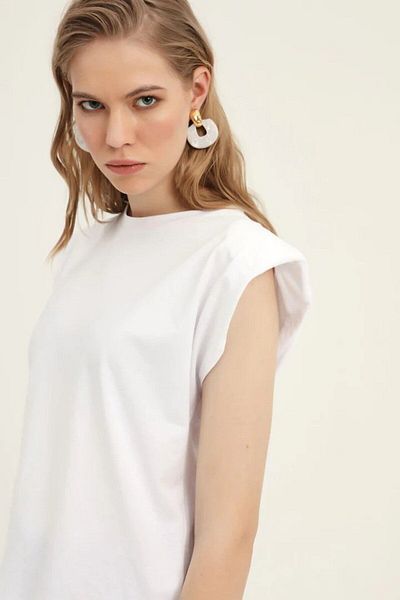 Quzu Tricou căptușit fără mâneci