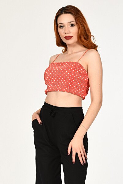 BEBE PLUS Бюстгальтер з тонким бретелем і крапками