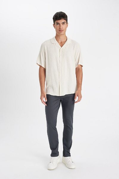 DeFacto Kalhoty Slim Fit Slim Fit Pocket Narrow Leg C9436Ax24Au