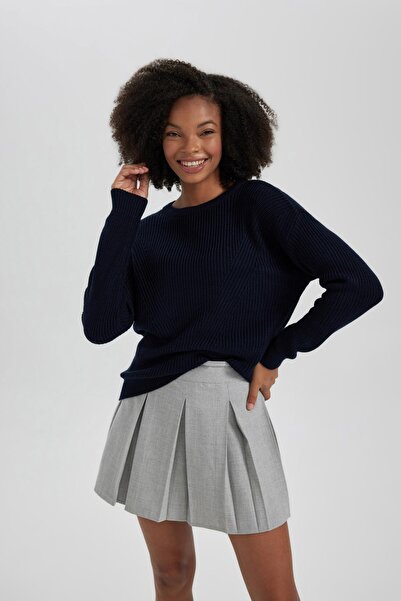 DeFacto Пуловер з горловиною Regular Fit H6905az23wn