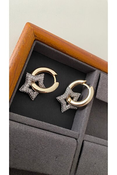 Bubbleatelier Yıldız Charmlı küpe