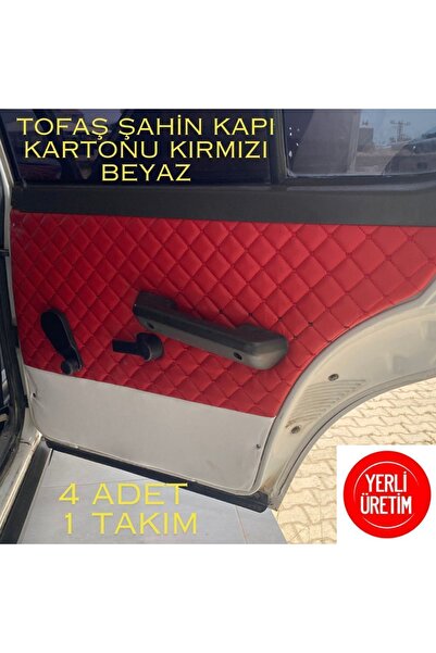 ncotodizayn KIRMIZI TOFAŞ ŞAHİN KAPI DÖŞEMESİ KARTONU DOĞAN ŞAHİN KARTAL