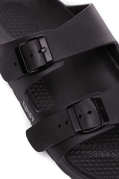Twigy Papuci pentru bărbați Tw Justin Black