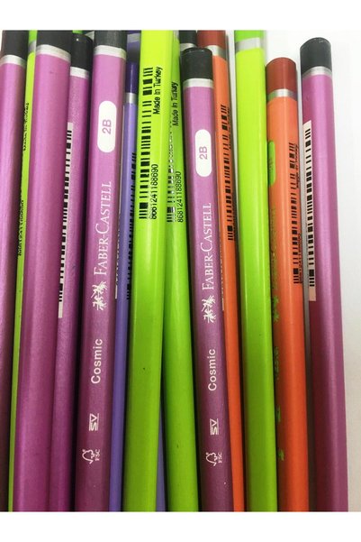 Faber Castell Faber-Castell Mercanlı 2B Kurşun Kalem Seti