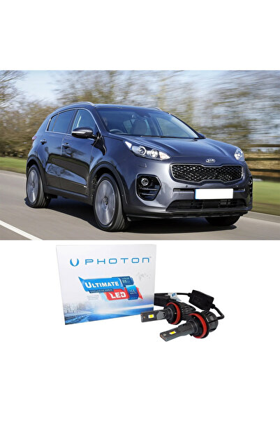 Photon Kia Sportage  Uyumlu Led Xenon Kısa Far Ampulü HB3 Ultimate Yeni Seri ...