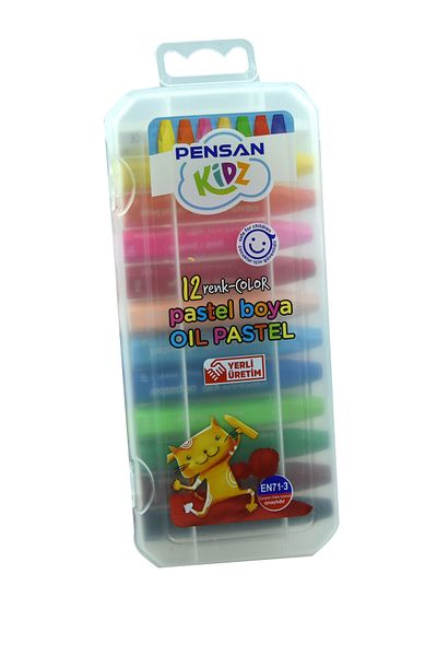 Kids Like 12 Color Plastic Pastel Paints - Boxed