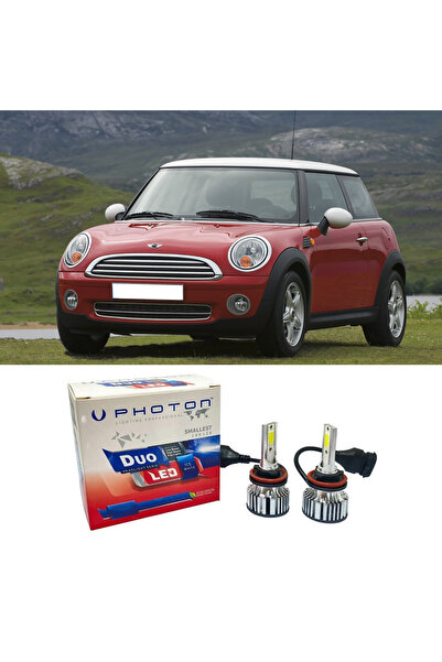 Photon Mini Cooper R56 Led Xenon Sis Far Ampulü H8 Duo Yeni Seri Beyaz 2006-2013