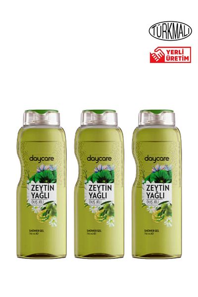 Daycare Olive Oil Shower Gel 750 ml x 3 Pieces